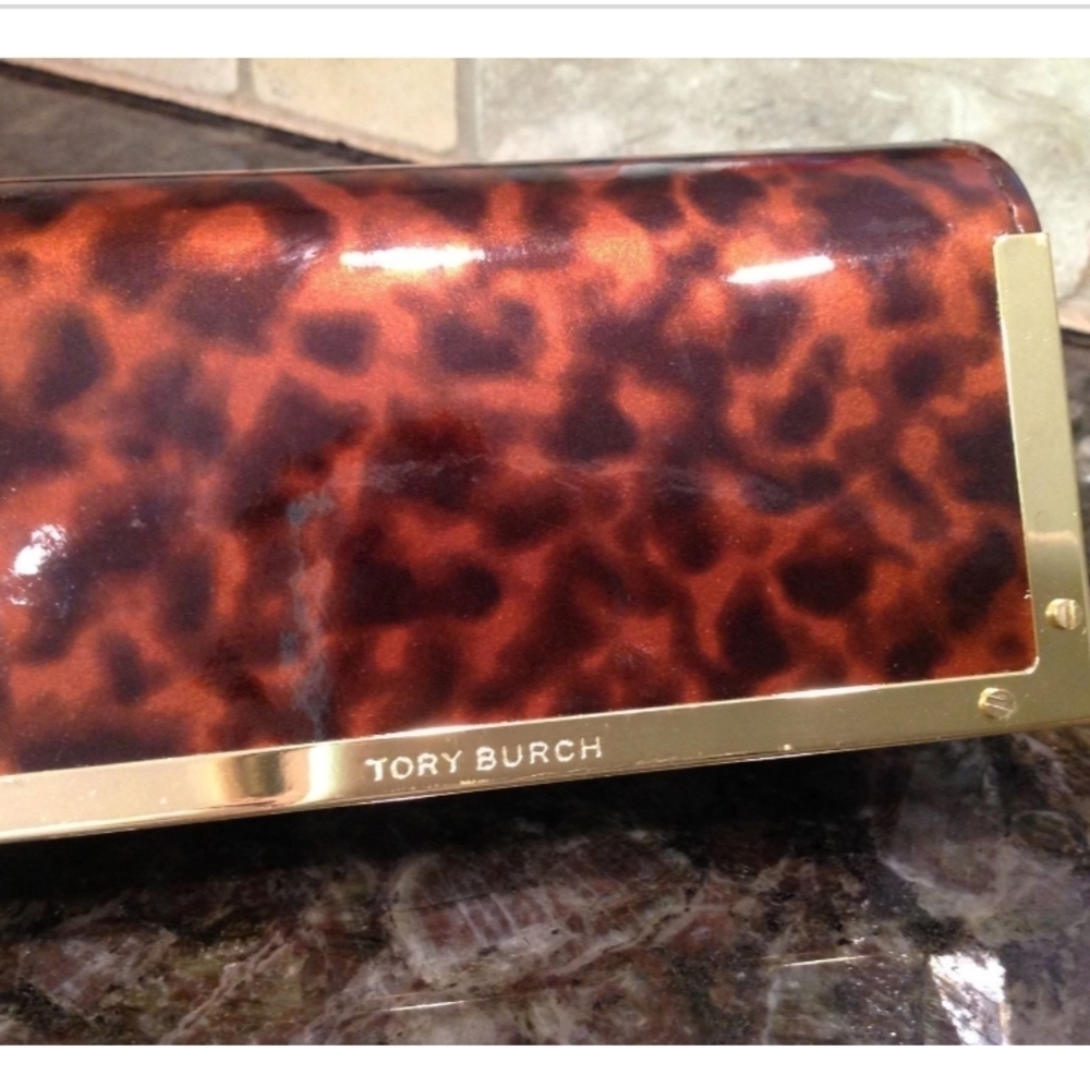 NEW TORY BURCH MINI EYE GLASS CASE/PURSE